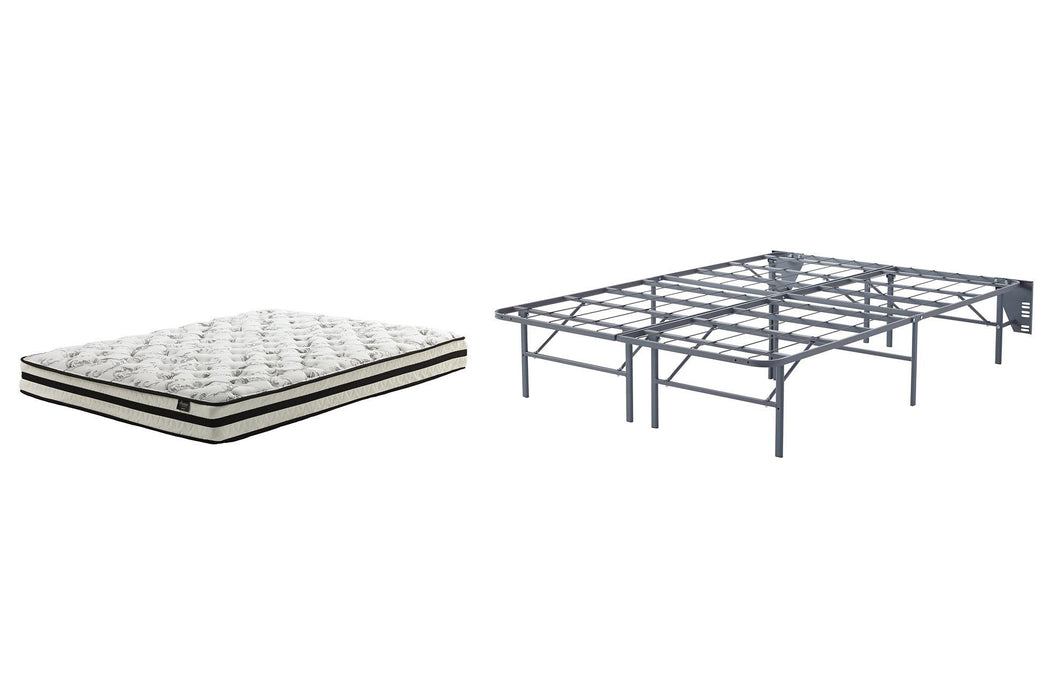 8 Inch Chime Innerspring Mattress Set - imattress & ifurniture (FL)