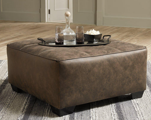 Abalone Oversized Accent Ottoman - imattress & ifurniture (FL)