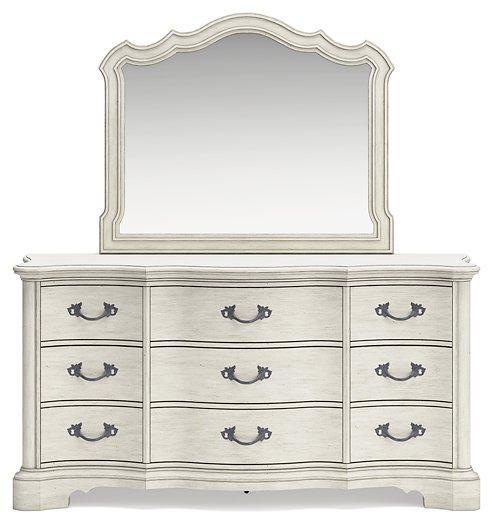 Arlendyne Dresser and Mirror - imattress & ifurniture (FL)