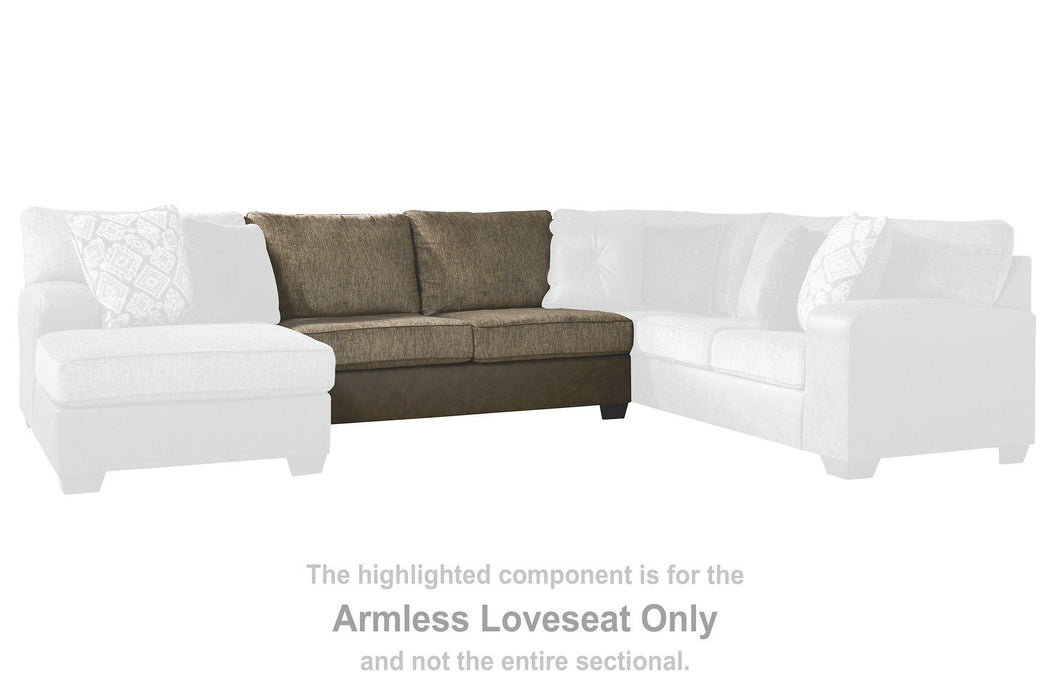 Abalone 3-Piece Sectional with Chaise - imattress & ifurniture (FL)