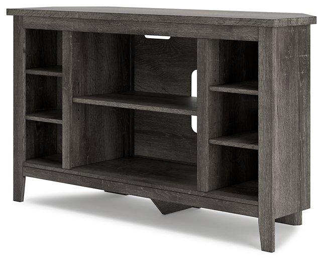 Arlenbry Corner TV Stand with Electric Fireplace - imattress & ifurniture (FL)