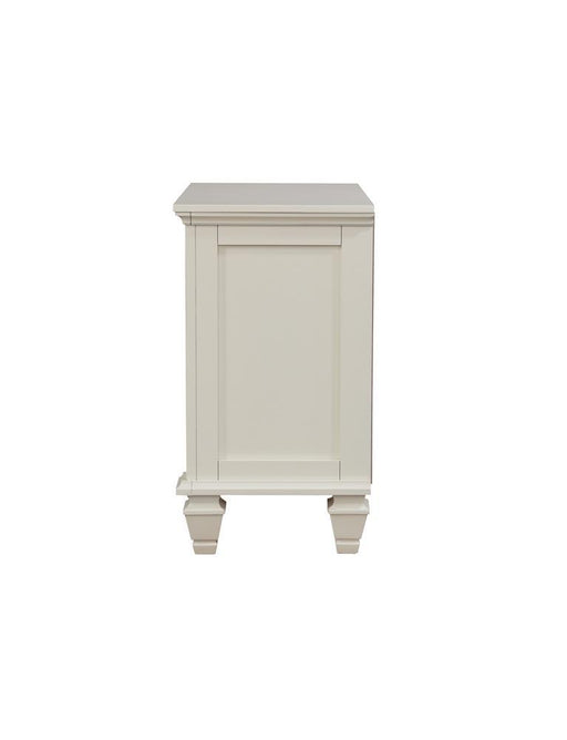 Sandy Beach 3-drawer Nightstand Cream White - imattress & ifurniture (FL)