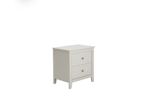 Selena 2-drawer Nightstand Cream White - imattress & ifurniture (FL)