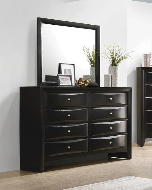 Briana Rectangular 8-drawer Dresser Black - imattress & ifurniture (FL)