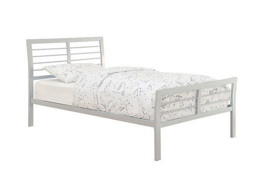 Cooper Queen Metal Bed Silver - imattress & ifurniture (FL)