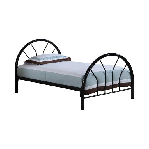 Marjorie Twin Platform Bed Black - imattress & ifurniture (FL)