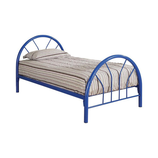 Marjorie Twin Platform Bed Blue - imattress & ifurniture (FL)