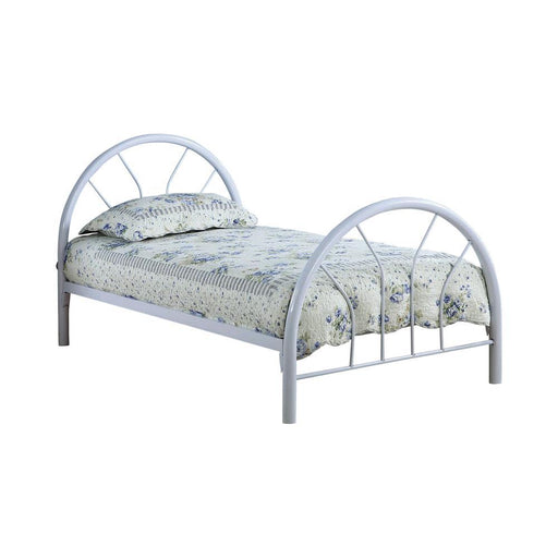 Marjorie Twin Platform Bed White - imattress & ifurniture (FL)