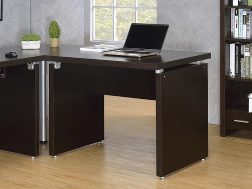 Skylar Extension Desk Cappuccino - imattress & ifurniture (FL)