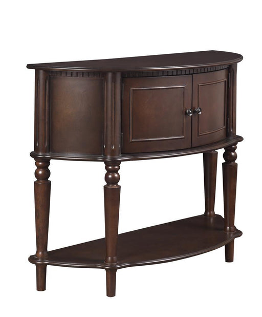 Brenda Console Table with Curved Front Brown - imattress & ifurniture (FL)