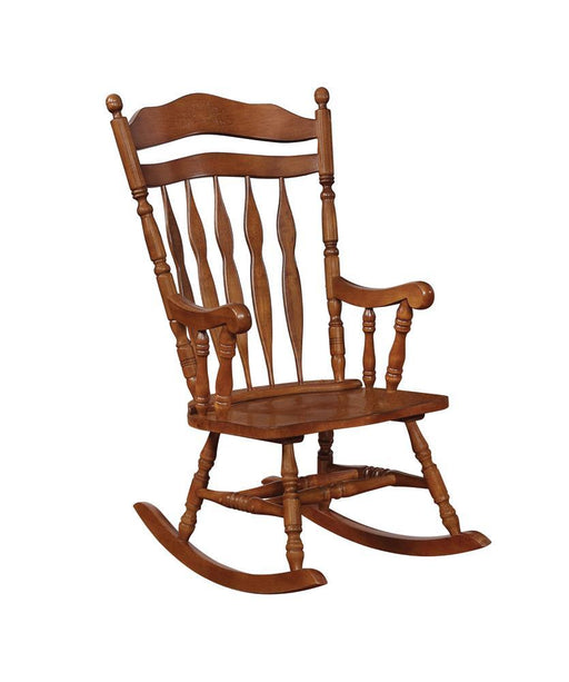 Aylin Rocking Chair Medium Brown - imattress & ifurniture (FL)