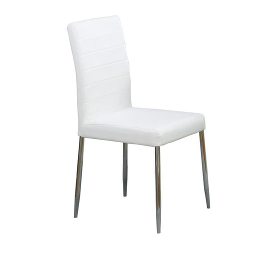 Maston Upholstered Dining Chairs White (Set of 4) - imattress & ifurniture (FL)