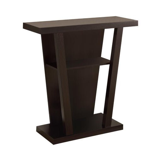 Evanna 2-shelf Console Table Cappuccino - imattress & ifurniture (FL)