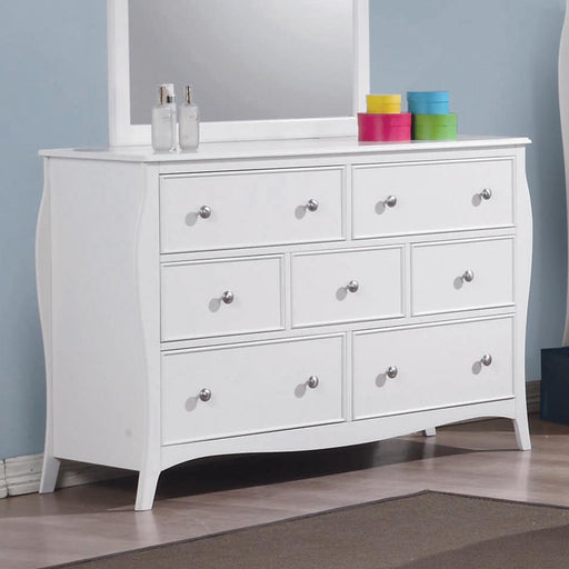 Dominique 7-drawer Dresser Cream White - imattress & ifurniture (FL)