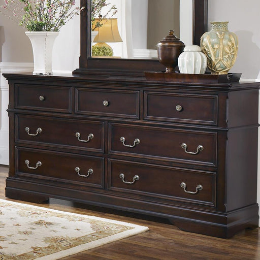 Cambridge 7-drawer Rectangular Dresser Cappuccino - imattress & ifurniture (FL)