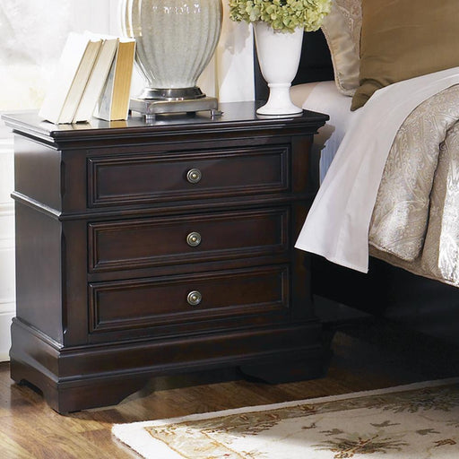 Cambridge 3-drawer Rectangular Nightstand Cappuccino - imattress & ifurniture (FL)