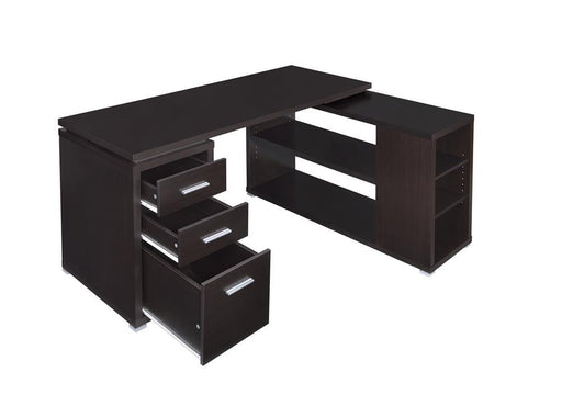 Yvette L-shape Office Desk - imattress & ifurniture (FL)