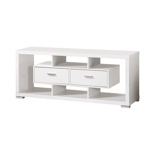 Darien 2-drawer Rectangular TV Console White - imattress & ifurniture (FL)