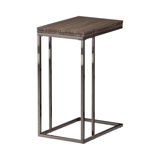 Pedro Expandable Top Accent Table Weathered Grey and Black - imattress & ifurniture (FL)