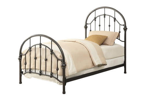 Rowan Twin Bed Dark Bronze - imattress & ifurniture (FL)