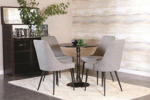 Oswego Round Bistro Dining Table Bronze - imattress & ifurniture (FL)