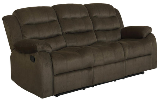 Rodman Pillow Top Arm Motion Sofa Olive Brown - imattress & ifurniture (FL)