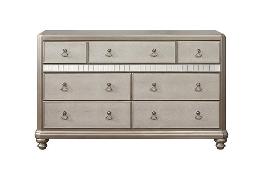 Bling Game 7-drawer Dresser Metallic Platinum - imattress & ifurniture (FL)