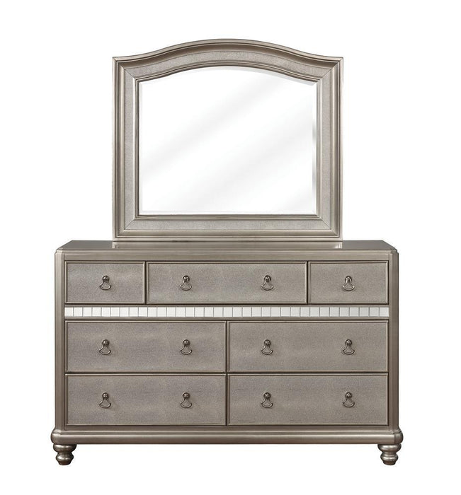 Bling Game Dresser Mirror With Arched Top