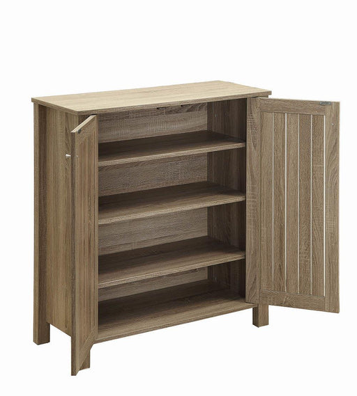 Marisa 4-shelf Shoe Cabinet Dark Taupe - imattress & ifurniture (FL)