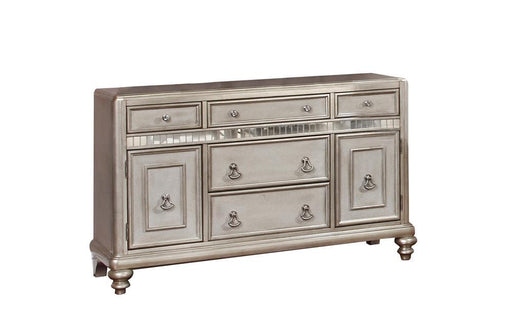 Bling Game 5-drawer Dining Server Metallic Platinum - imattress & ifurniture (FL)