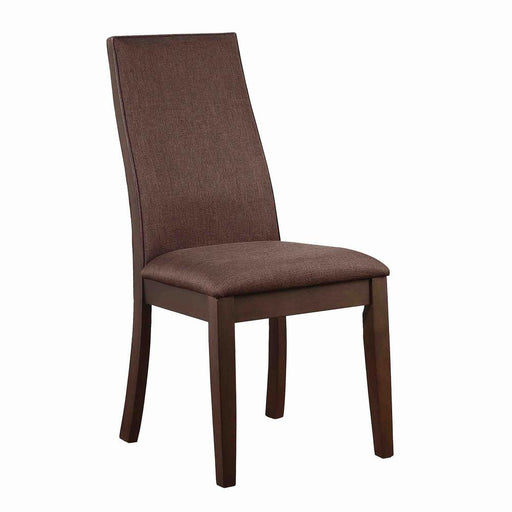 Spring Creek Upholstered Side Chairs Rich Cocoa Brown (Set of 2) - imattress & ifurniture (FL)