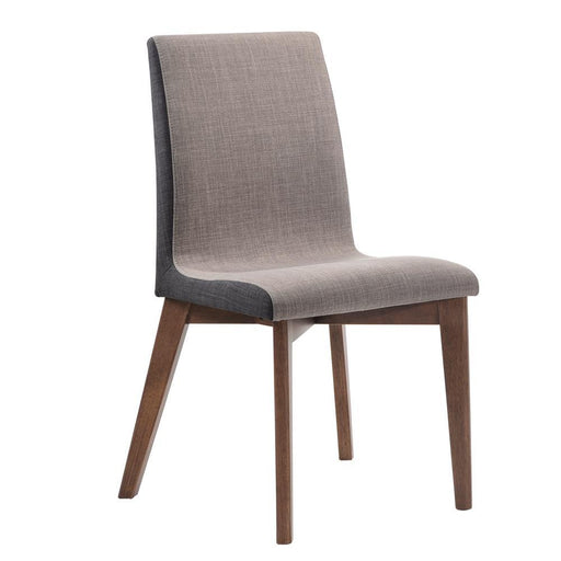 Redbridge Upholstered Side Chairs Grey and Natural Walnut (Set of 2) - imattress & ifurniture (FL)