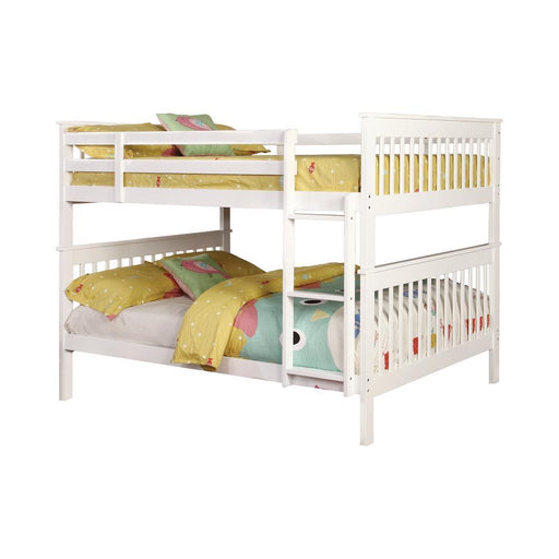 Chapman Full Over Full Bunk Bed White - imattress & ifurniture (FL)