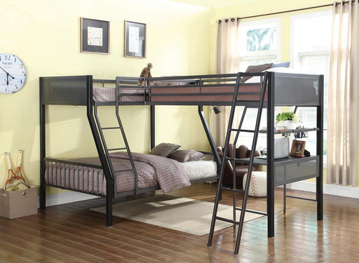 Meyers Traditional Grey Twin Loft Add On - imattress & ifurniture (FL)