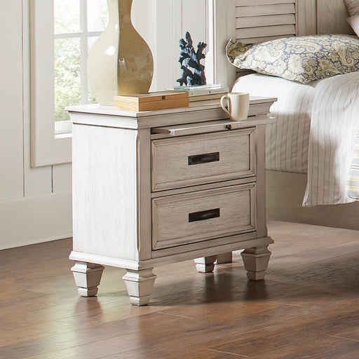 Franco 2-drawer Nightstand Antique White - imattress & ifurniture (FL)