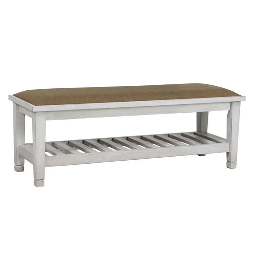 Franco Bench Brown and Antique White - imattress & ifurniture (FL)