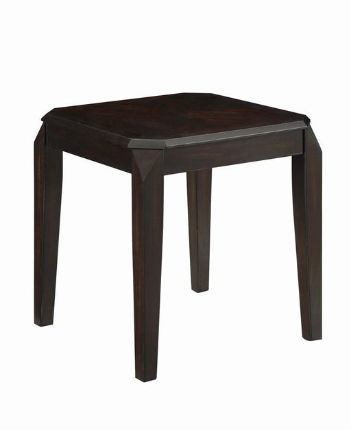 Baylor Square End Table Walnut - imattress & ifurniture (FL)