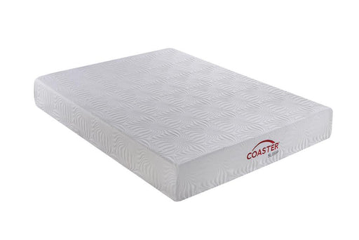 Key Twin Long Memory Foam Mattress White - imattress & ifurniture (FL)