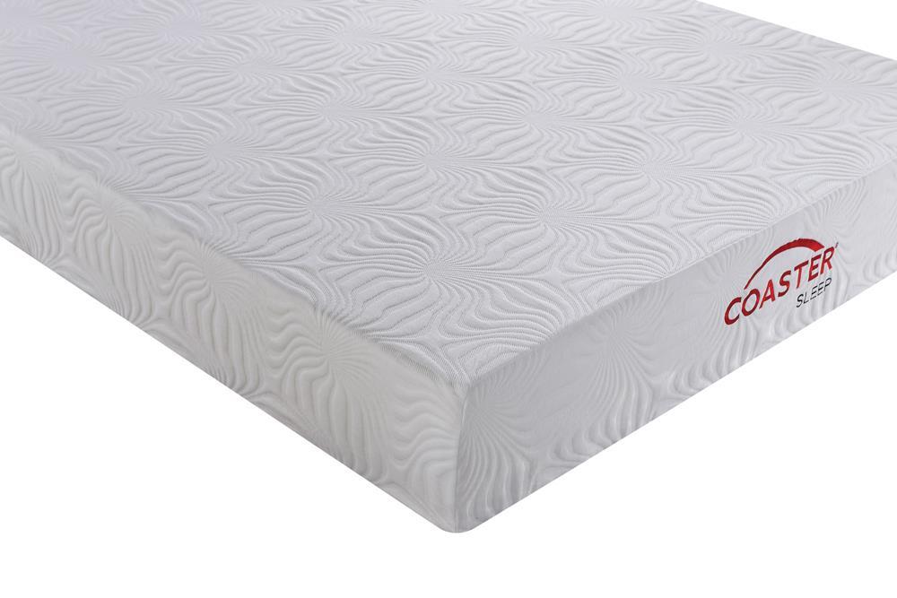 Key Twin Long Memory Foam Mattress White - imattress & ifurniture (FL)