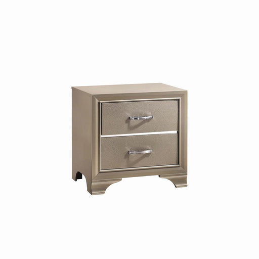 Beaumont 2-drawer Rectangular Nightstand Champagne - imattress & ifurniture (FL)