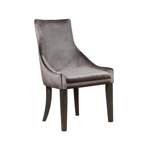 Phelps Upholstered Demi Wing Chairs Grey (Set of 2) - imattress & ifurniture (FL)