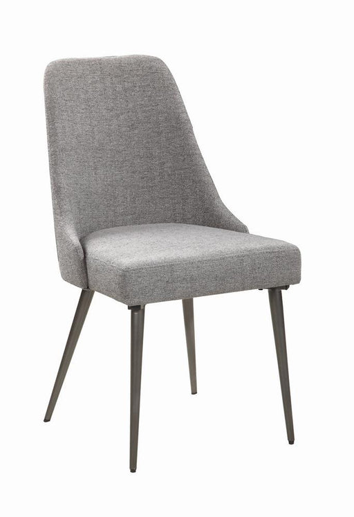 Alan Upholstered Dining Chairs Grey (Set of 2) - imattress & ifurniture (FL)