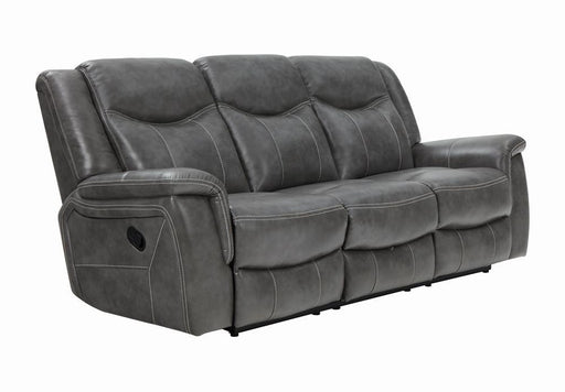 Conrad Upholstered Motion Sofa Cool Grey - imattress & ifurniture (FL)