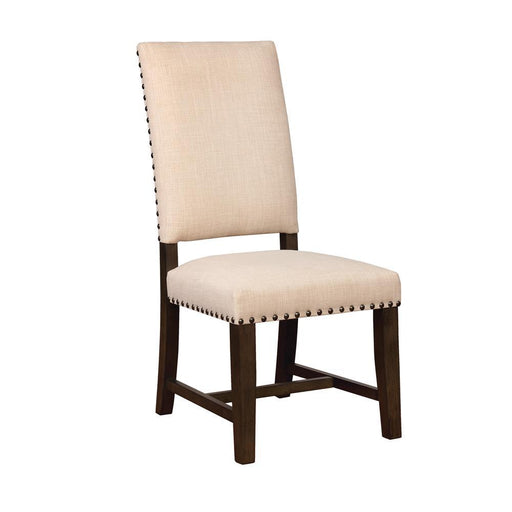 Twain Upholstered Side Chairs Beige (Set of 2) - imattress & ifurniture (FL)