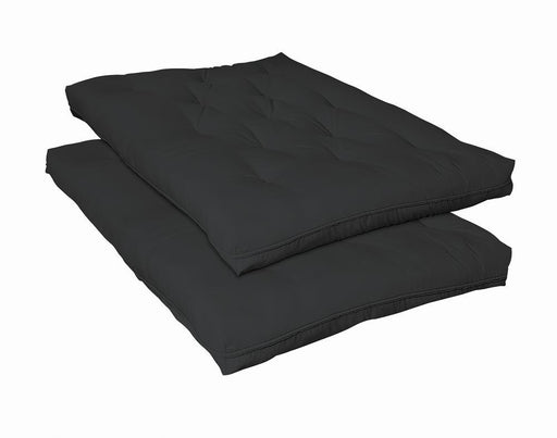 7.5" Deluxe Innerspring Futon Pad Black - imattress & ifurniture (FL)