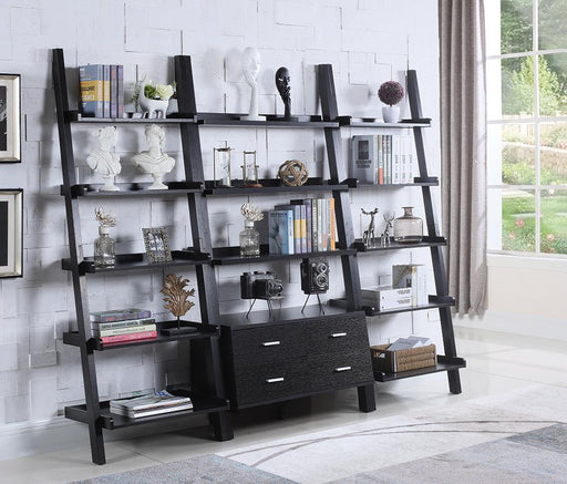 Colella 4-drawer Storage Bookcase Cappuccino - imattress & ifurniture (FL)