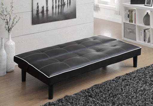 Katrina Tufted Upholstered Sofa Bed Black - imattress & ifurniture (FL)