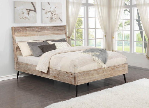 Marlow Eastern King Platform Bed Rough Sawn Multi - imattress & ifurniture (FL)