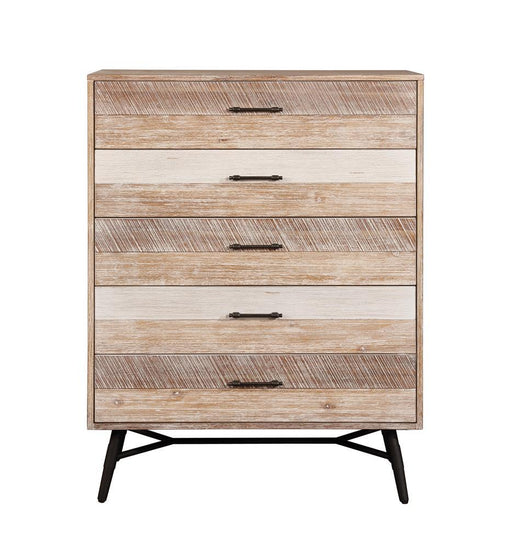 Marlow 5-drawer Chest Rough Sawn Multi - imattress & ifurniture (FL)