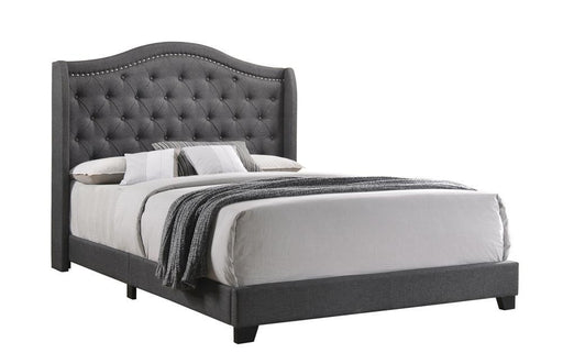 Sonoma Camel Back Queen Bed Grey - imattress & ifurniture (FL)